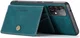 CaseMe JH-01 Samsung Galaxy A32 5G Hoesje Magnetische Pashouder Blauw afbeelding 11