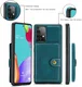 CaseMe JH-01 Samsung Galaxy A32 5G Hoesje Magnetische Pashouder Blauw afbeelding 6