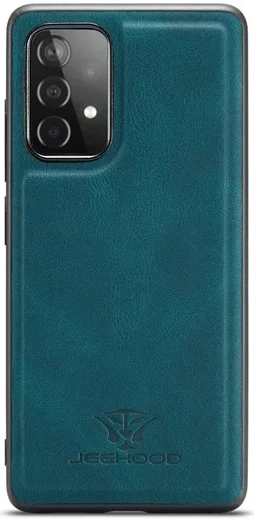 CaseMe JH-01 Samsung Galaxy A34 Hoesje Magnetische Kaarthouder Blauw afbeelding 12