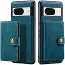 CaseMe JH-01 Google Pixel 8a Hoesje met Magnetische Kaarthouder Blauw