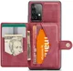 CaseMe JH-01 Samsung Galaxy A32 5G Hoesje Magnetische Pashouder Rood afbeelding 2