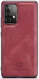 CaseMe JH-01 Samsung Galaxy A32 5G Hoesje Magnetische Pashouder Rood afbeelding 8