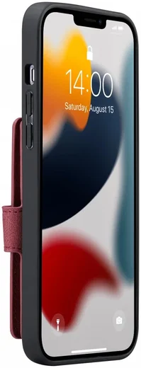 CaseMe JH-01 Apple iPhone 13 Hoesje met Magnetische Kaarthouder Roze afbeelding 8