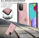 CaseMe JH-01 Samsung Galaxy A32 5G Hoesje Magnetische Pashouder Roze afbeelding 4