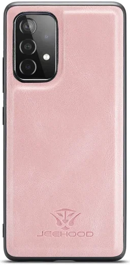 CaseMe JH-01 Samsung Galaxy A32 5G Hoesje Magnetische Pashouder Roze afbeelding 8