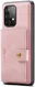 CaseMe JH-01 Samsung Galaxy A33 Hoesje Magnetische Kaarthouder Roze afbeelding 11