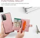 CaseMe JH-01 Samsung Galaxy A33 Hoesje Magnetische Kaarthouder Roze afbeelding 3