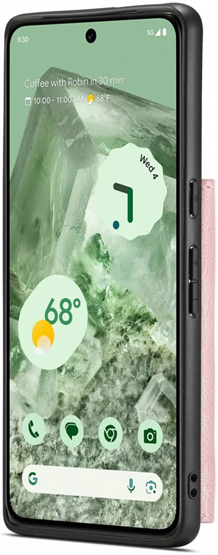 CaseMe JH-01 Google Pixel 8a Hoesje met Magnetische Kaarthouder Roze afbeelding 11