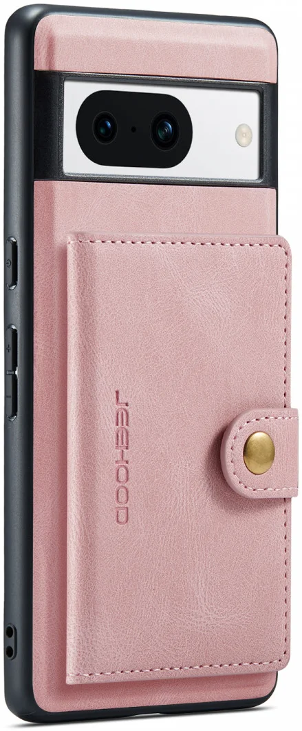 CaseMe JH-01 Google Pixel 8a Hoesje met Magnetische Kaarthouder Roze afbeelding 12