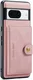 CaseMe JH-01 Google Pixel 8a Hoesje met Magnetische Kaarthouder Roze afbeelding 12