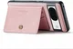 CaseMe JH-01 Google Pixel 8a Hoesje met Magnetische Kaarthouder Roze afbeelding 14