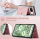 CaseMe JH-01 Google Pixel 8a Hoesje met Magnetische Kaarthouder Roze afbeelding 5