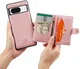 CaseMe JH-01 Google Pixel 8a Hoesje met Magnetische Kaarthouder Roze afbeelding 6