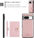 CaseMe JH-01 Google Pixel 8a Hoesje met Magnetische Kaarthouder Roze afbeelding 7