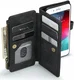 CaseMe C30 iPhone SE (2020 / 2022) Hoesje Pasjeshouder Book Case Zwart afbeelding 3