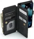 CaseMe C30 Apple iPhone 13 Hoesje Pasjeshouder Book Case Zwart afbeelding 2