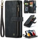 CaseMe C30 Apple iPhone 13 Pro Max Hoesje Pasjeshouder Book Case Zwart afbeelding 3