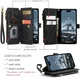 CaseMe C30 Apple iPhone 15 Pro Max Hoesje Pasjeshouder Book Case Zwart afbeelding 3