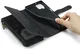 CaseMe C30 Samsung Galaxy A12 Hoesje Pasjeshouder Book Case Zwart afbeelding 11