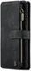 CaseMe C30 Samsung Galaxy A12 Hoesje Pasjeshouder Book Case Zwart afbeelding 2
