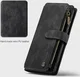 CaseMe C30 Samsung Galaxy A12 Hoesje Pasjeshouder Book Case Zwart afbeelding 9