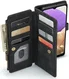 CaseMe C30 Samsung Galaxy A32 5G Hoesje Pasjeshouder Book Case Zwart afbeelding 2