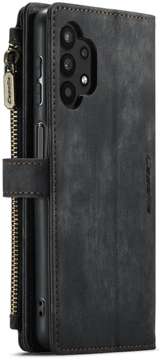 CaseMe C30 Samsung Galaxy A32 5G Hoesje Pasjeshouder Book Case Zwart afbeelding 9