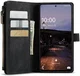 CaseMe C30 Samsung Galaxy A33 Hoesje Pasjeshouder Book Case Zwart afbeelding 1