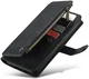 CaseMe C30 Samsung Galaxy A33 Hoesje Pasjeshouder Book Case Zwart afbeelding 2