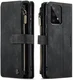 CaseMe C30 Samsung Galaxy A33 Hoesje Pasjeshouder Book Case Zwart afbeelding 4