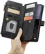 CaseMe C30 Samsung Galaxy A33 Hoesje Pasjeshouder Book Case Zwart afbeelding 5