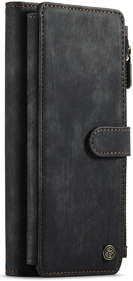 CaseMe C30 Samsung Galaxy A33 Hoesje Pasjeshouder Book Case Zwart afbeelding 8