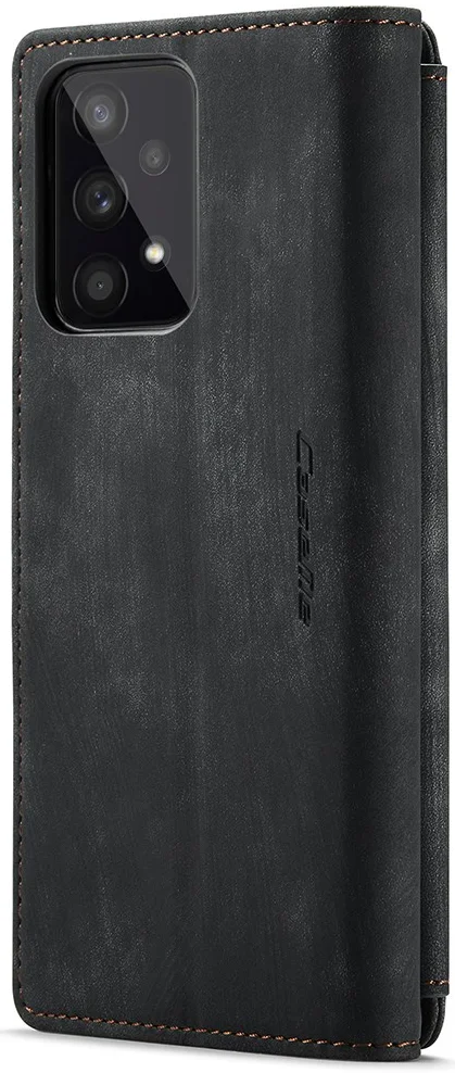 CaseMe C30 Samsung Galaxy A33 Hoesje Pasjeshouder Book Case Zwart afbeelding 9