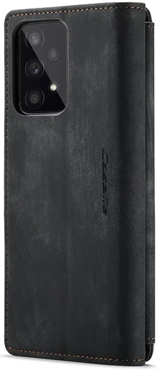 CaseMe C30 Samsung Galaxy A33 Hoesje Pasjeshouder Book Case Zwart afbeelding 9
