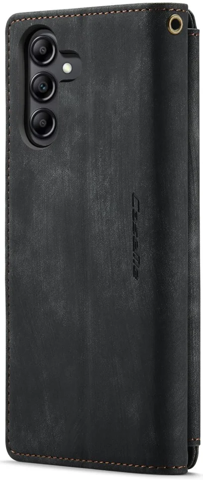CaseMe C30 Samsung Galaxy A34 Hoesje Pasjeshouder Book Case Zwart afbeelding 10