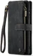 CaseMe C30 Samsung Galaxy A34 Hoesje Pasjeshouder Book Case Zwart afbeelding 2