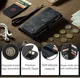 CaseMe C30 Samsung Galaxy A34 Hoesje Pasjeshouder Book Case Zwart afbeelding 8