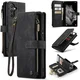 CaseMe C30 Samsung Galaxy A34 Hoesje Pasjeshouder Book Case Zwart afbeelding 9