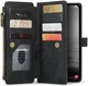 CaseMe C30 Samsung Galaxy A54 Hoesje Pasjeshouder Book Case Zwart