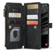 CaseMe C30 Samsung Galaxy S23 Hoesje Pasjeshouder Book Case Zwart