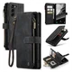 CaseMe C30 Samsung Galaxy S23 Hoesje Pasjeshouder Book Case Zwart afbeelding 2