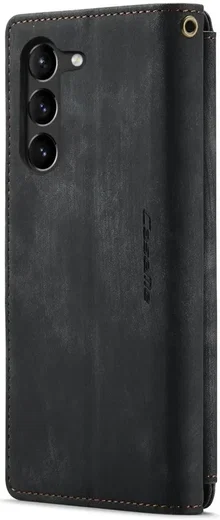 CaseMe C30 Samsung Galaxy S23 Plus Hoesje Pasjeshouder Book Case Zwart afbeelding 15