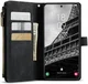 CaseMe C30 Samsung Galaxy S23 Plus Hoesje Pasjeshouder Book Case Zwart afbeelding 2