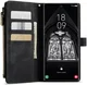CaseMe C30 Samsung S23 Ultra Hoesje Pasjeshouder Book Case Zwart afbeelding 2