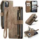 CaseMe C30 Apple iPhone 14 Hoesje Pasjeshouder Book Case Bruin afbeelding 3