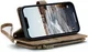 CaseMe C30 Apple iPhone 14 Hoesje Pasjeshouder Book Case Bruin afbeelding 4
