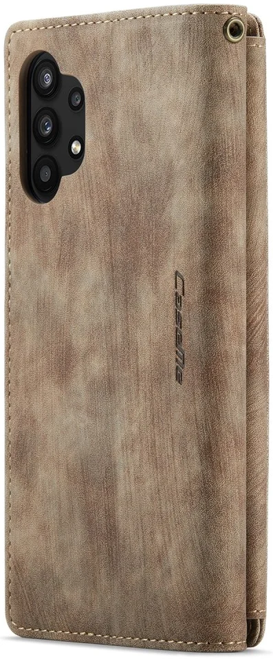 CaseMe C30 Samsung Galaxy A23 Hoesje Pasjeshouder Book Case Bruin afbeelding 10