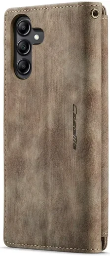 CaseMe C30 Samsung Galaxy A34 Hoesje Pasjeshouder Book Case Bruin afbeelding 10