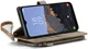 CaseMe C30 Samsung Galaxy A34 Hoesje Pasjeshouder Book Case Bruin afbeelding 11