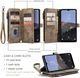 CaseMe C30 Samsung Galaxy A34 Hoesje Pasjeshouder Book Case Bruin afbeelding 3